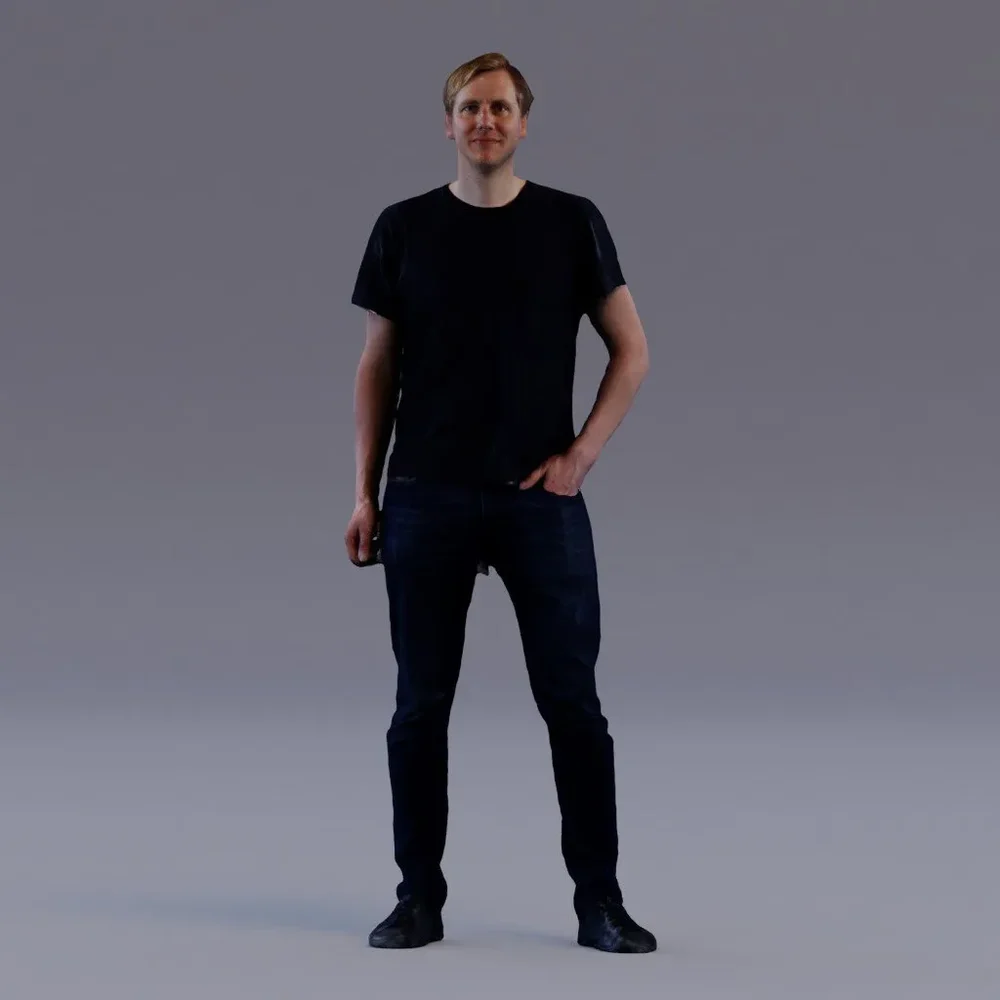 3d Soul - Standing Young Man - Tom