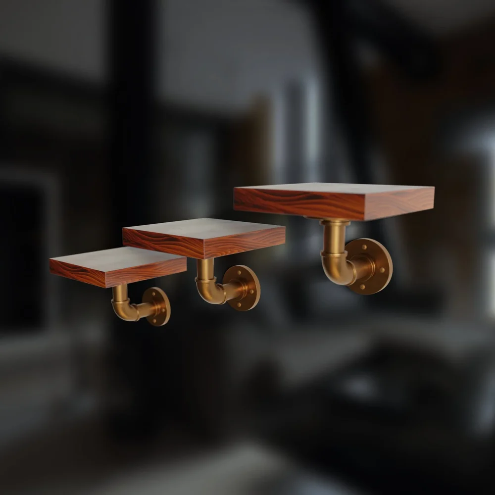 Set Of Wall Shelves Ames