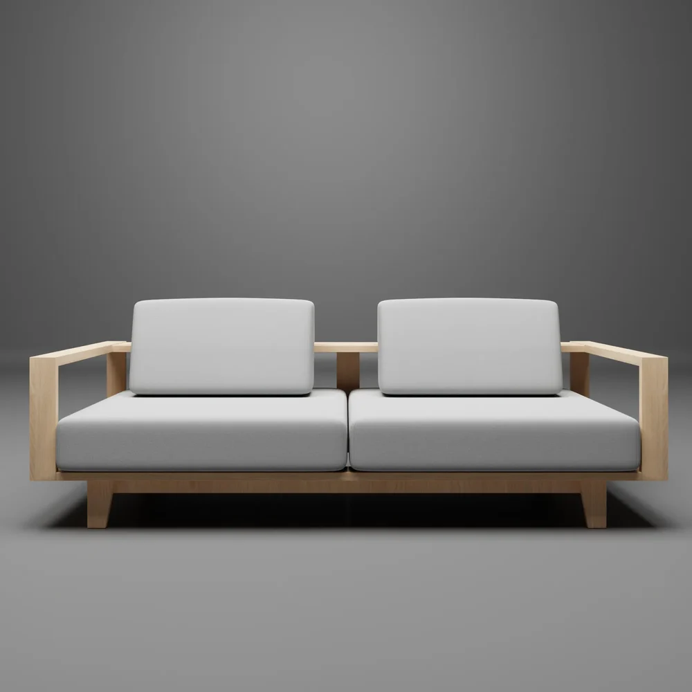 Wood Sofa