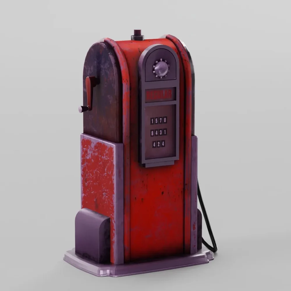 Vintage Gas Pump
