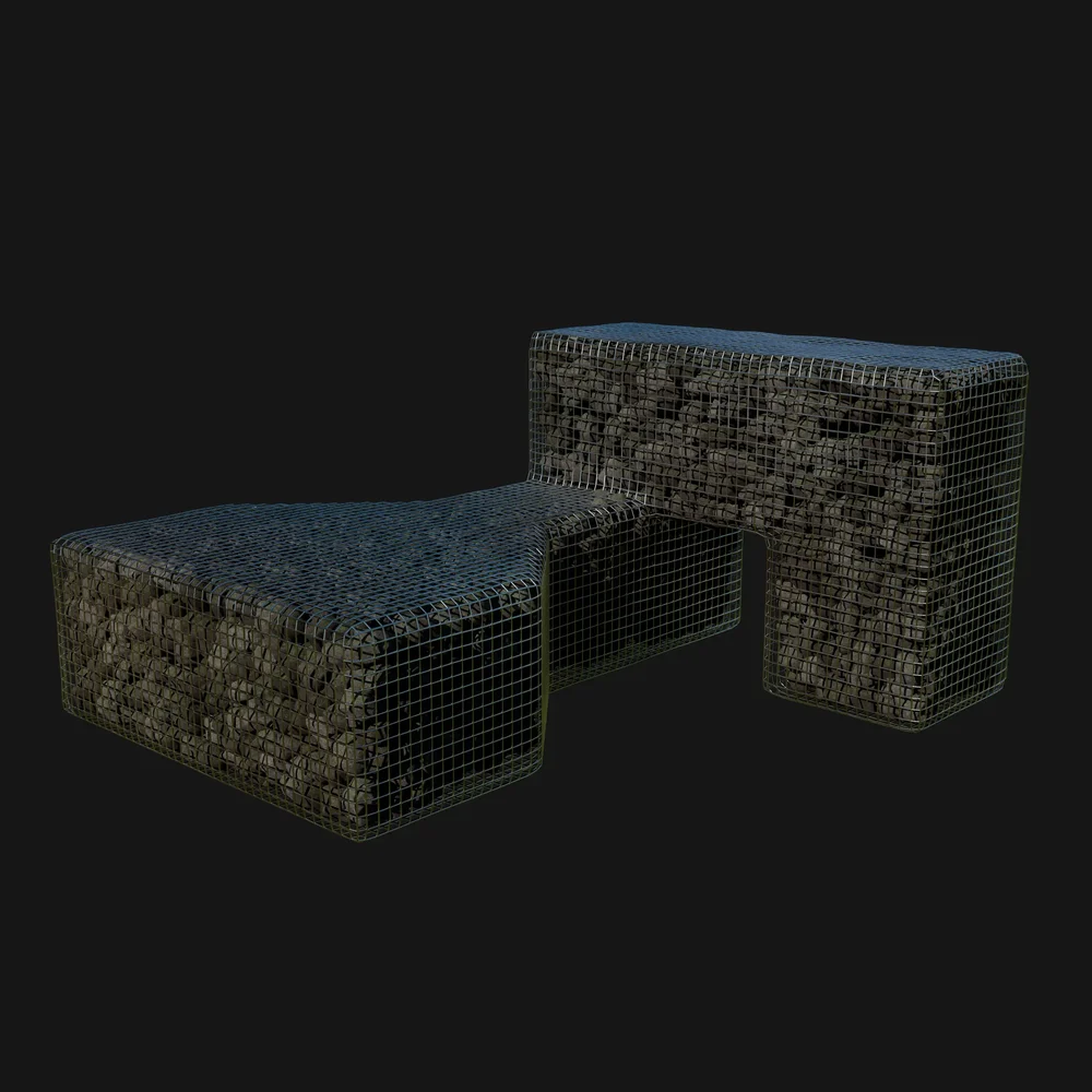 Procedural Stone & Metal Fence Generator