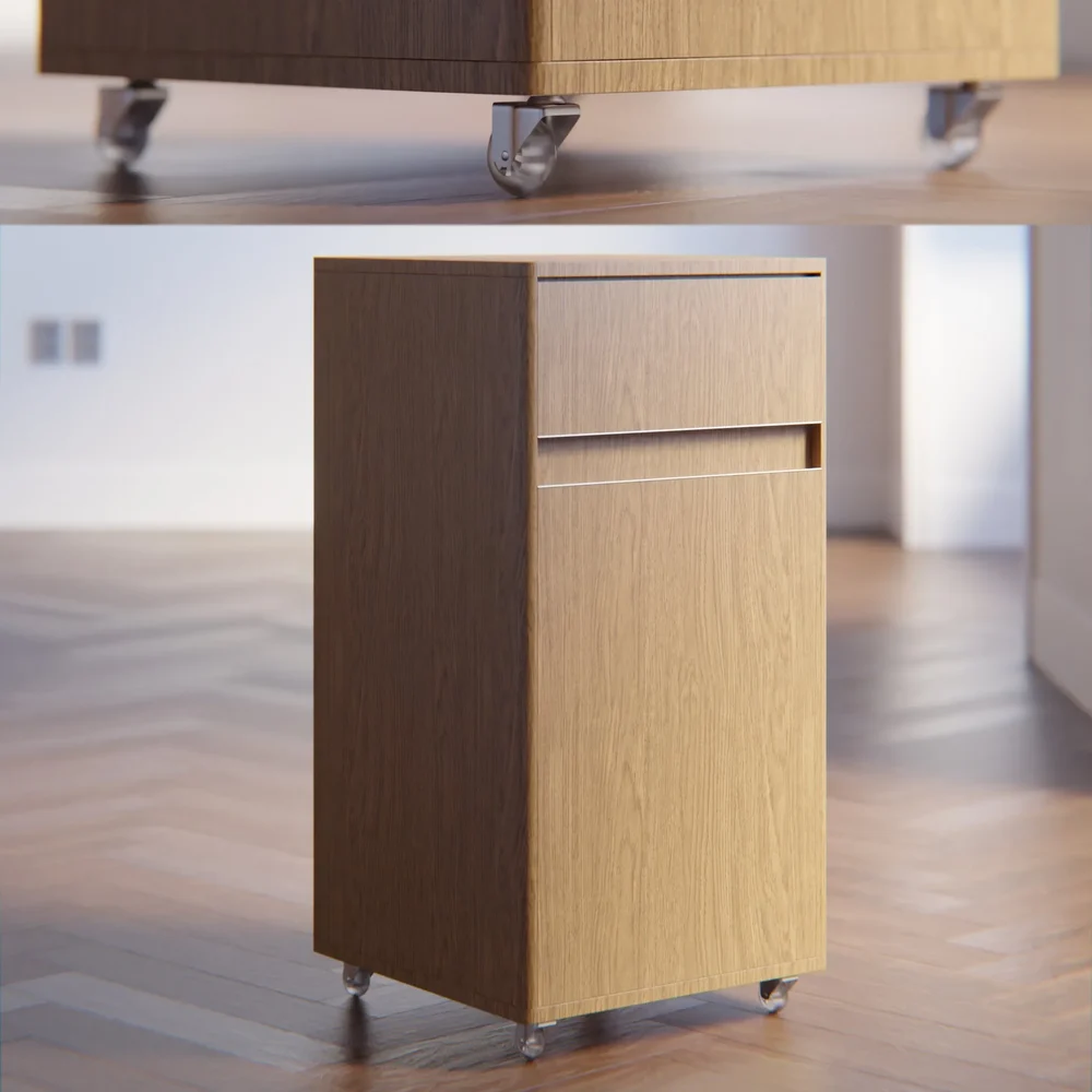 Bedside Table Arrondi