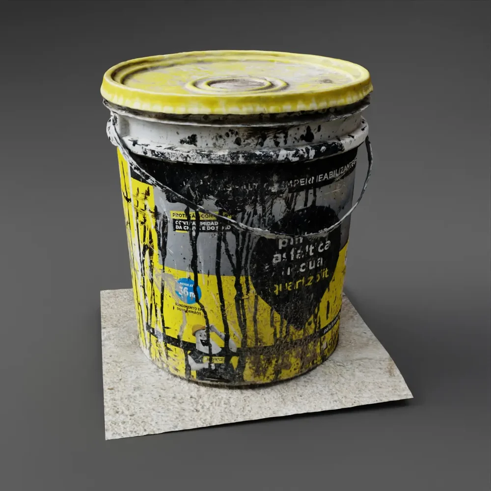 Paint Bucket With Lid