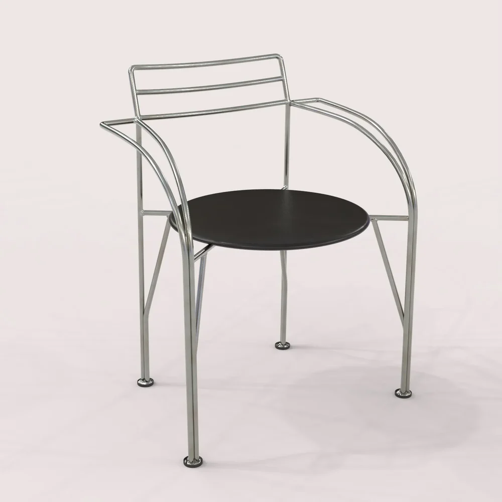 Chair Lune D'Argent' By Pascal Mourgue