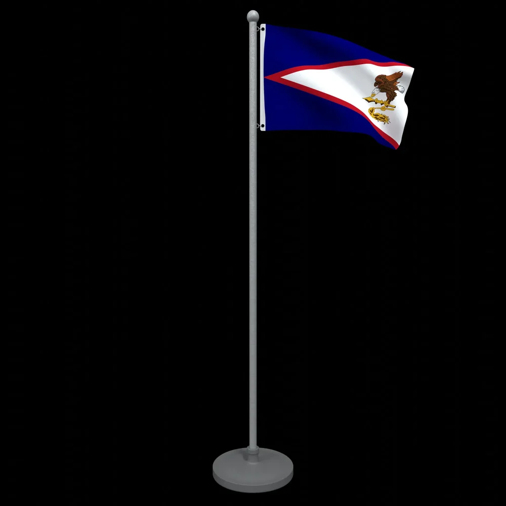 Animated Flag Of American Samoa