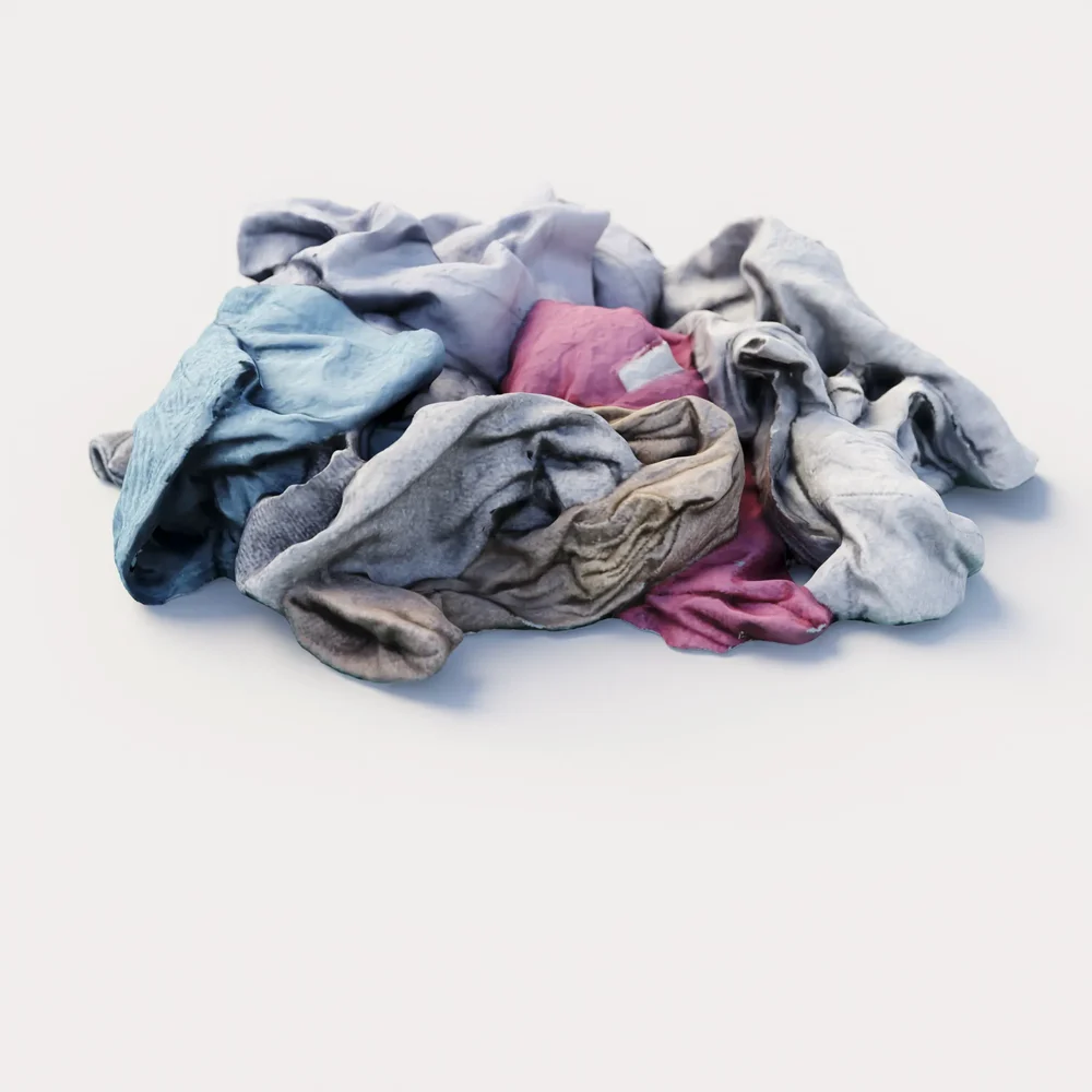 Dirty And Crumpled Laundry (Photoscan)