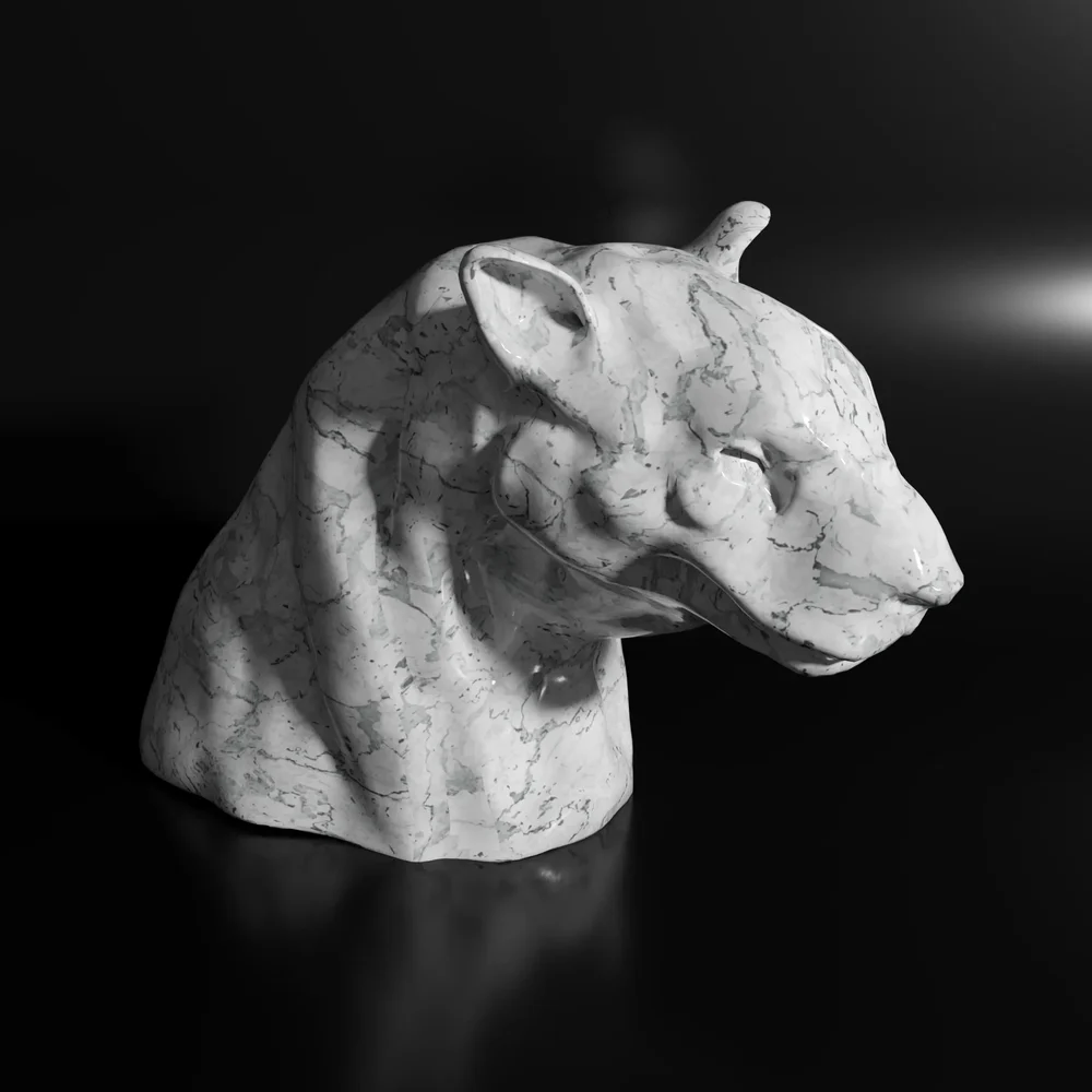 Panther Sculpture