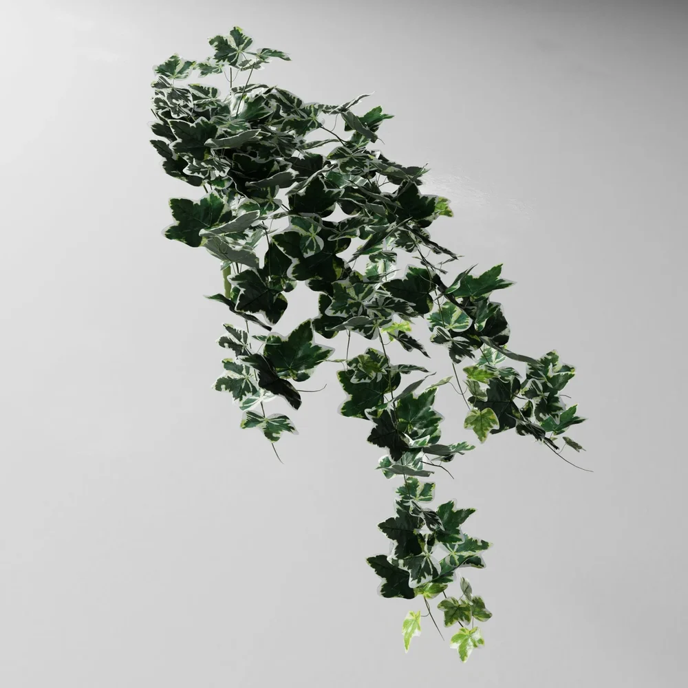 Artificial Tendril Ivy White-Green V2