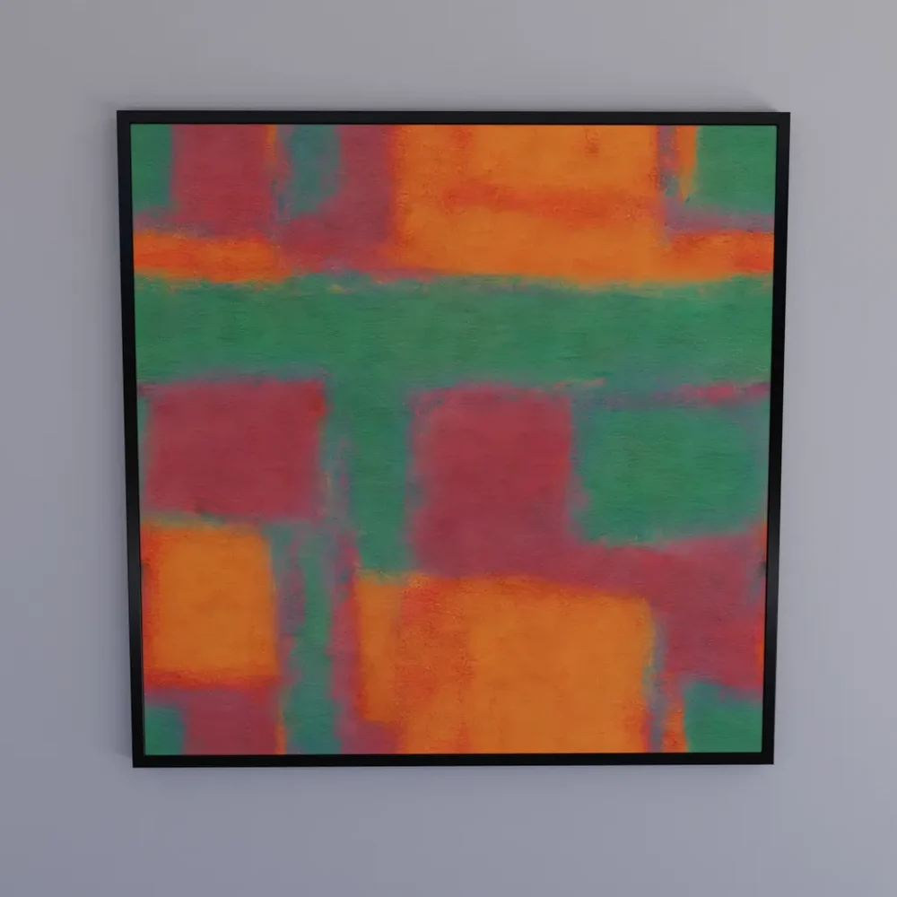 Painting With Frame #6