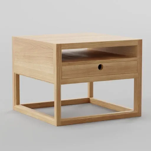 Mandeville Bed Side Table 50x50x40
