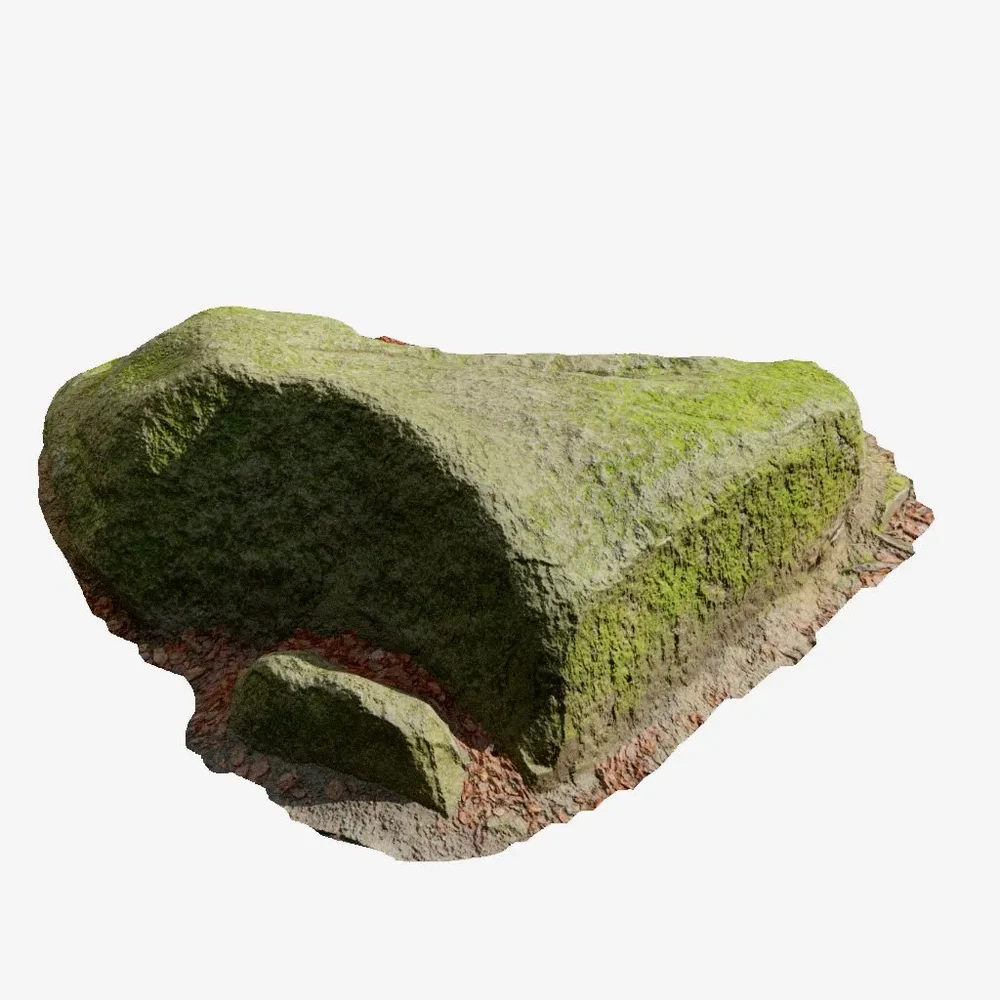 Rock Moss Forest Pbr Scan Part 1.2