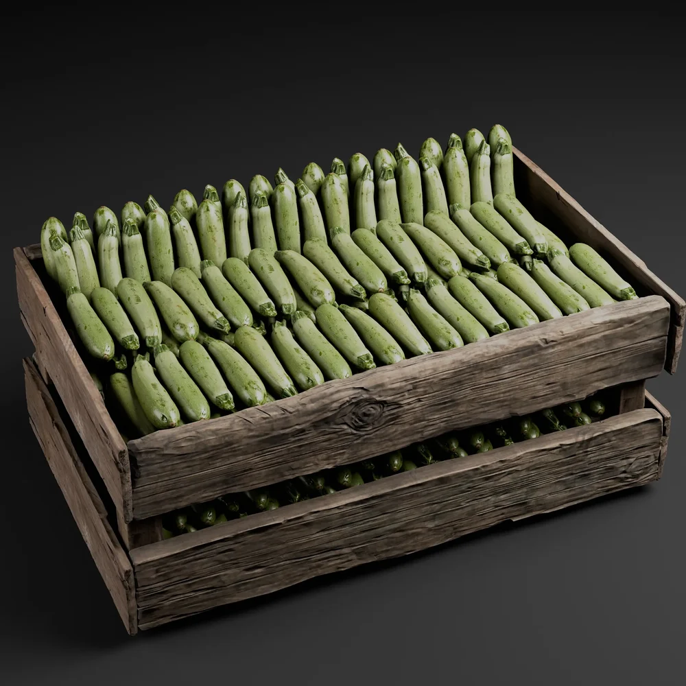Mk-Wooden Veggie & Fruit Crate-021