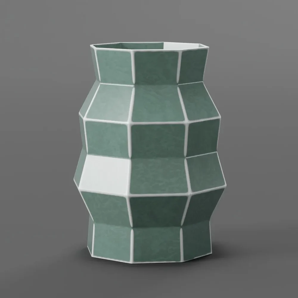Octagon Vase