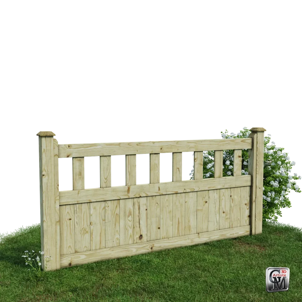 Wooden Fence 43