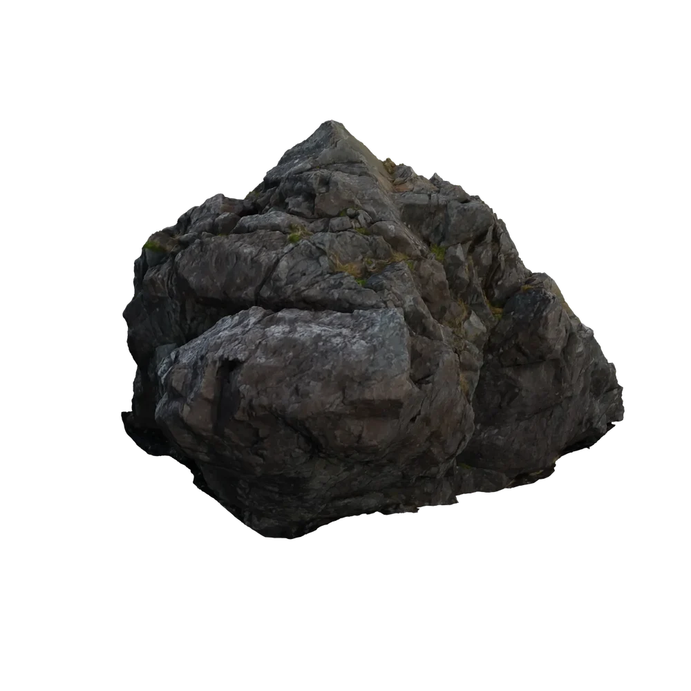Boulder Rock On Ocean Coast