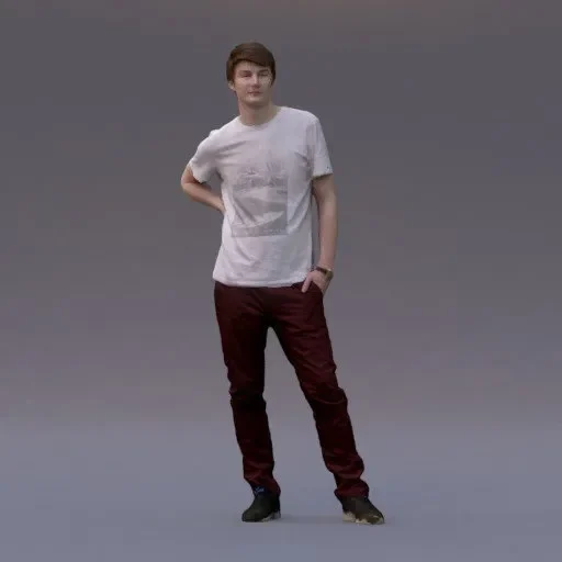 Standing Young Man - Kuba