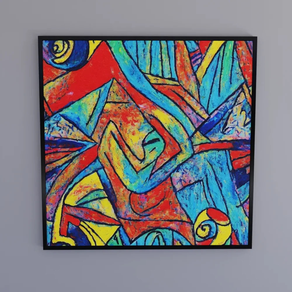 Painting With Frame #7