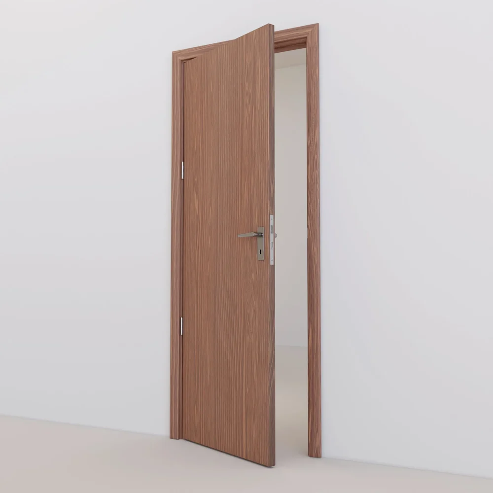 Detailled Oak Door