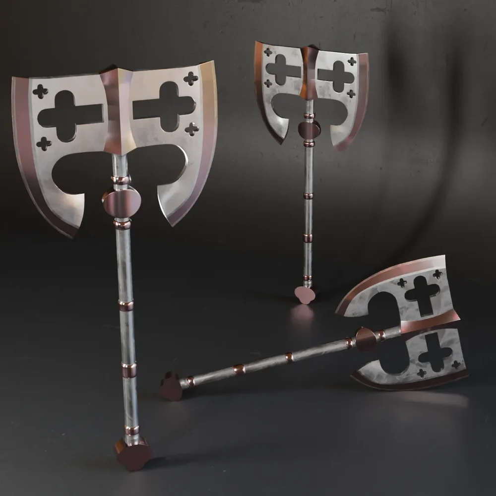 Mk Axe Lowpoly-003