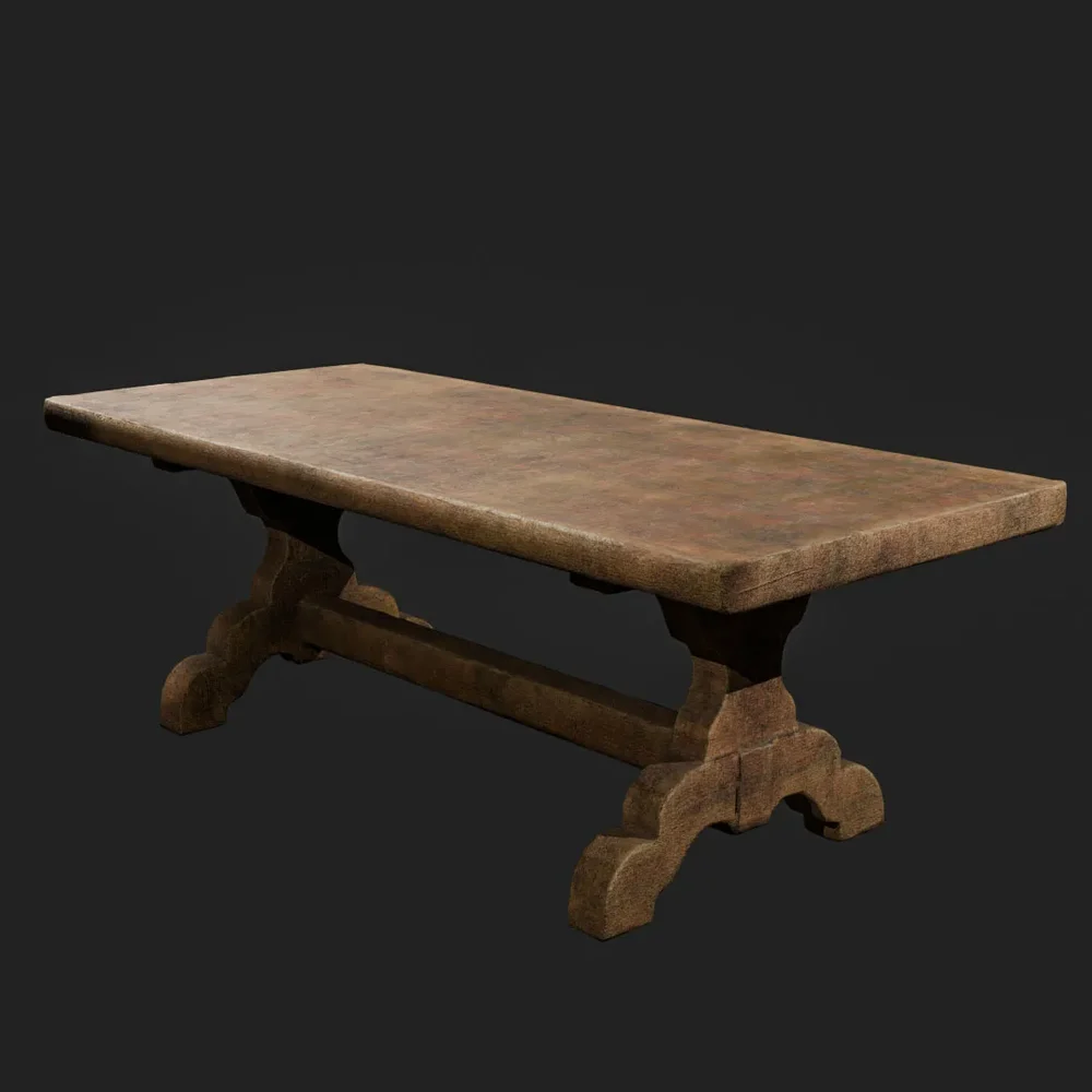 Medival Old Table