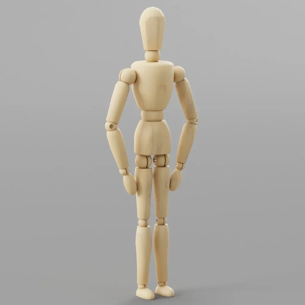 Wooden Mannequin