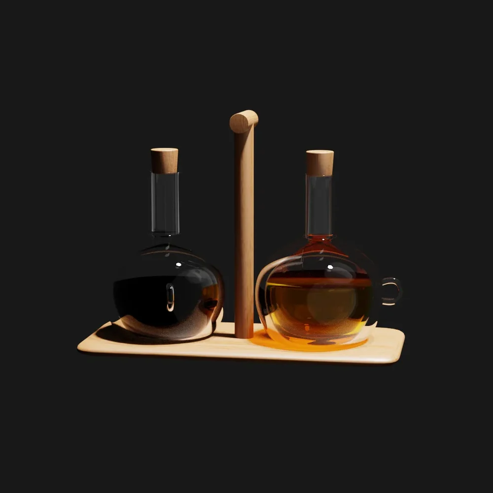 Zara Olive Oil And Balsamic Holder