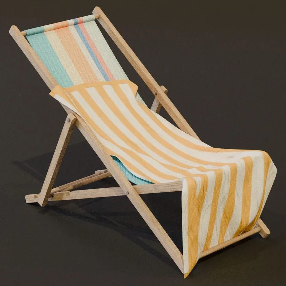 Beach Chair Cloth With Towel