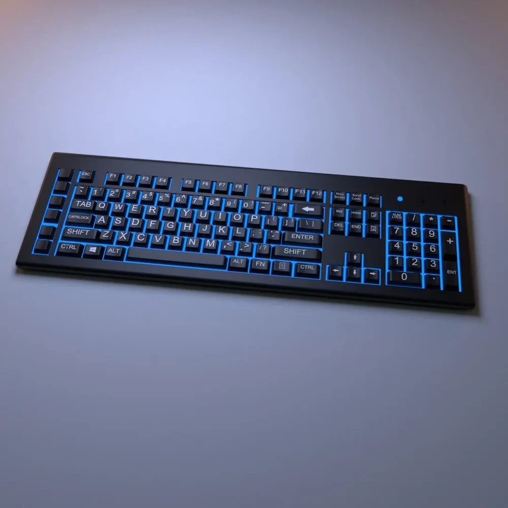 Back Lit Keybord