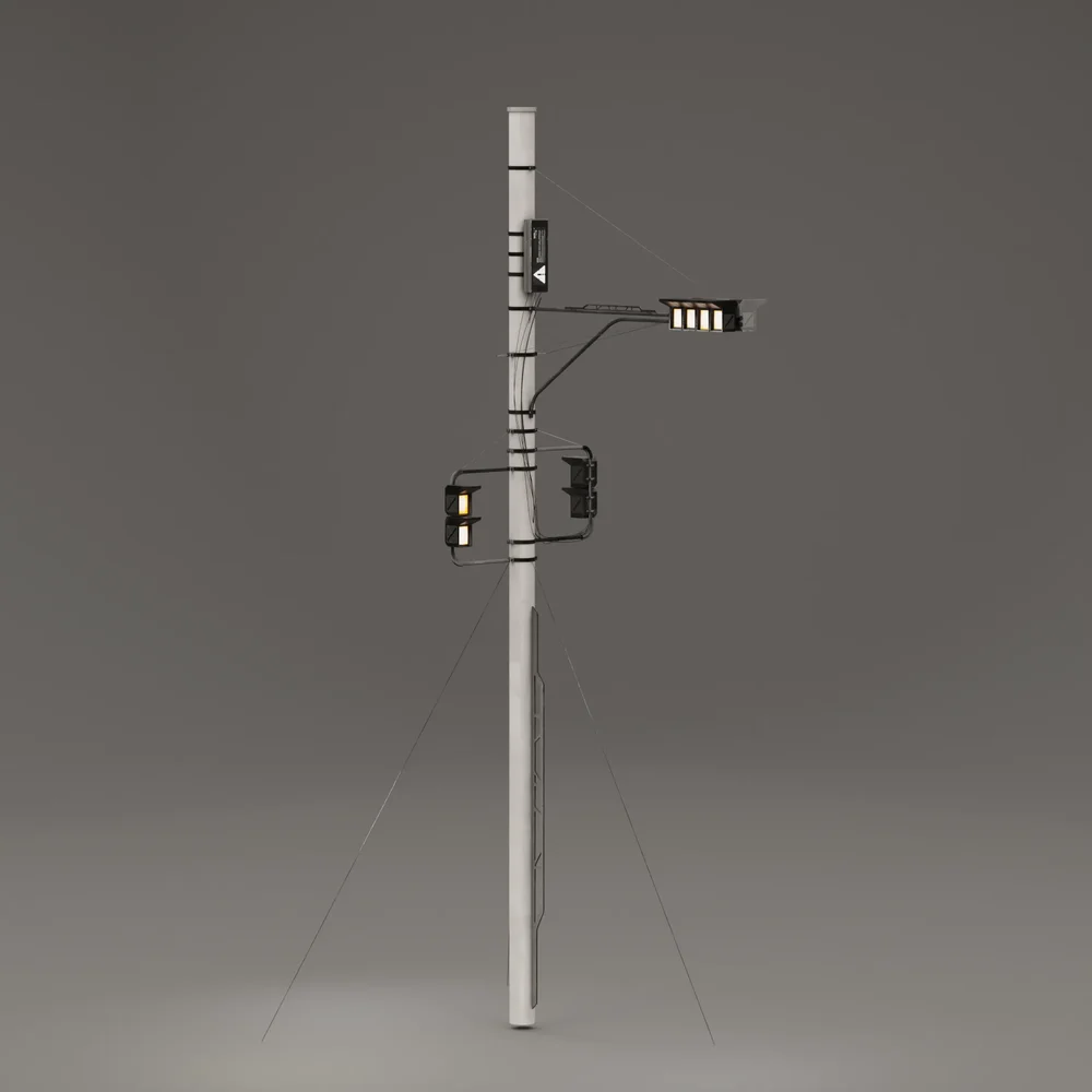 Futuristic Street Lamp
