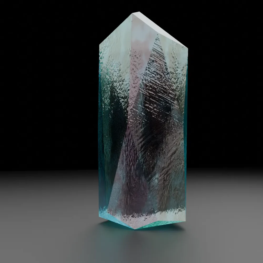 Geometry Nodes Crystal Model