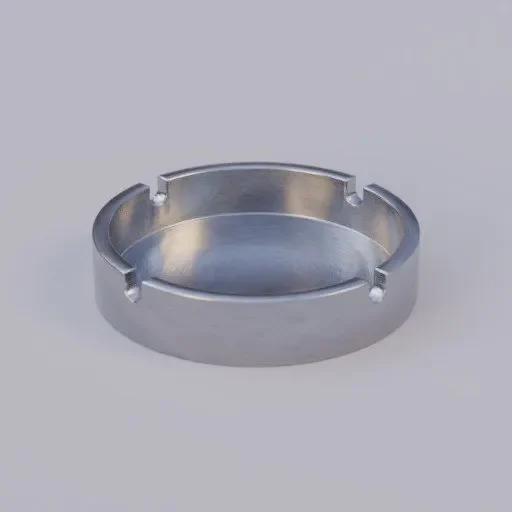 Brushed Steel Ash Tray