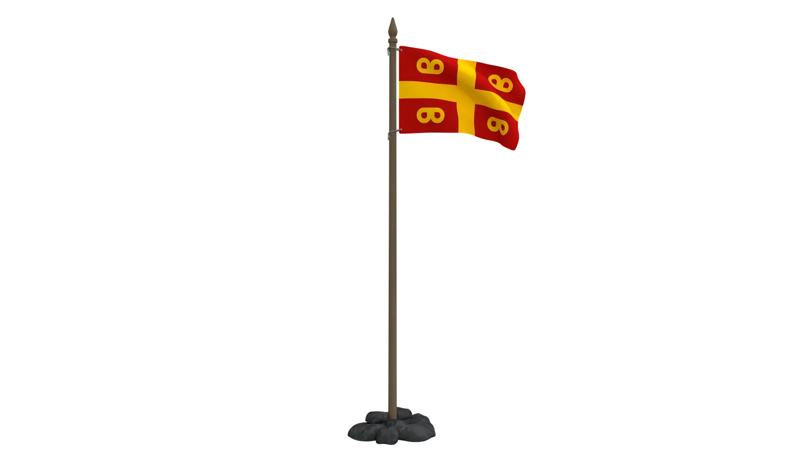 Animated Byzantine Empire Flag