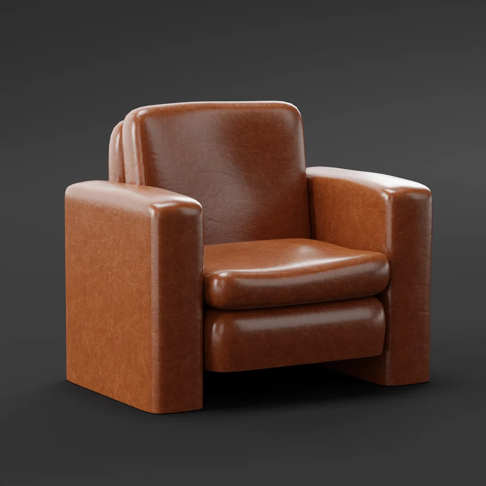 Comfy Seat Low Poly