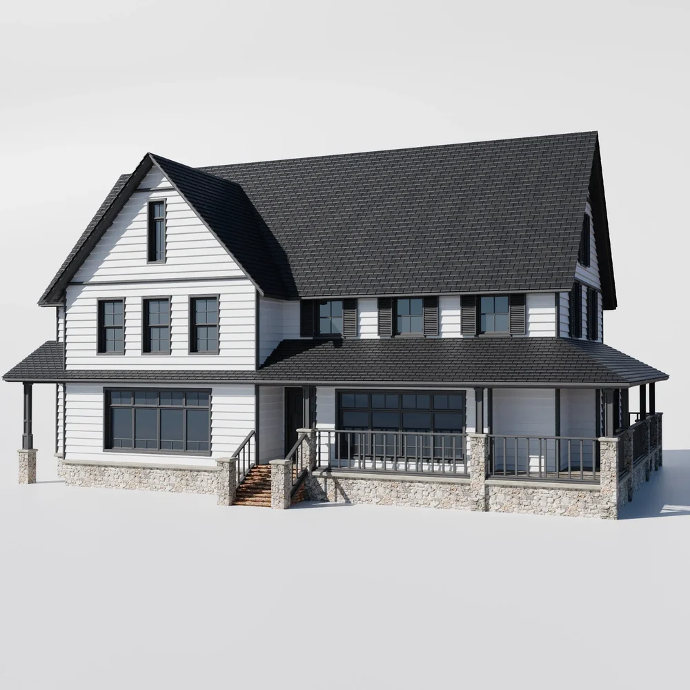 Classic Style Exterior House 18