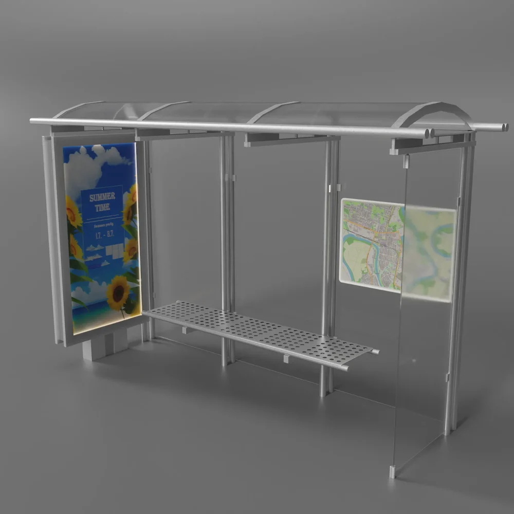 Modern Bus Stop