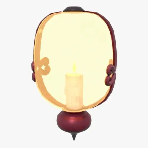 Fantasy Stylized Floating Lamp 04