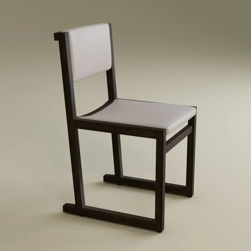 Camerich Emily Dining Chair - White Leather