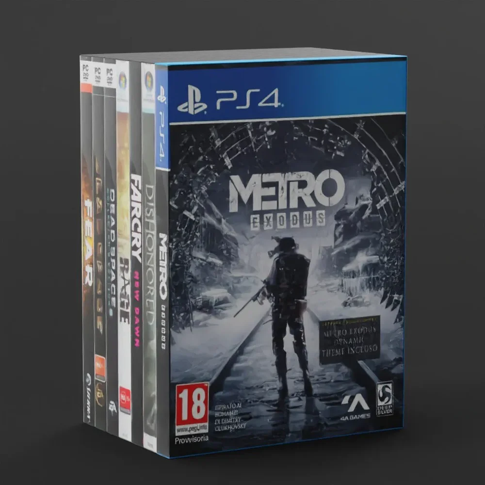 Game Cases Pack 4
