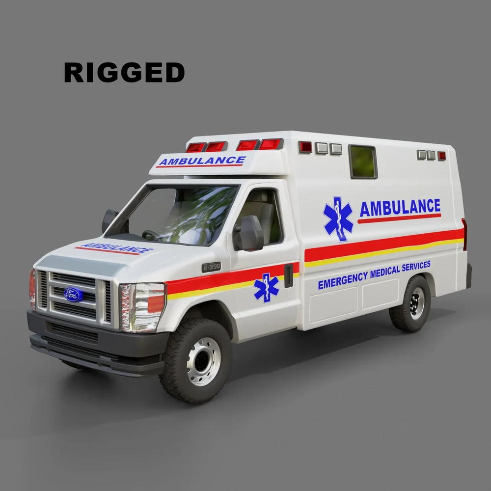 Ford E350 Ambulance Truck