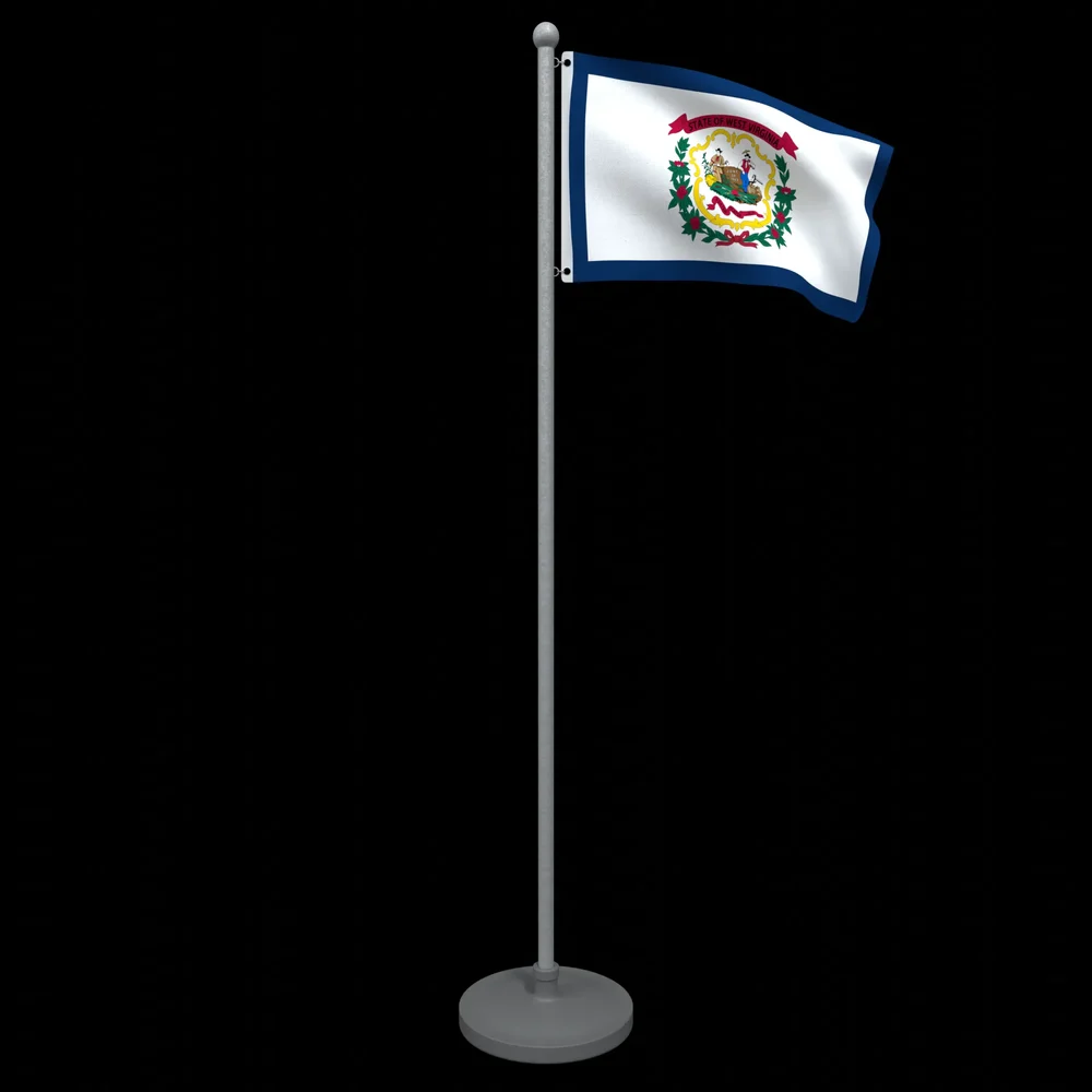 Animated Flag Of West Virginia