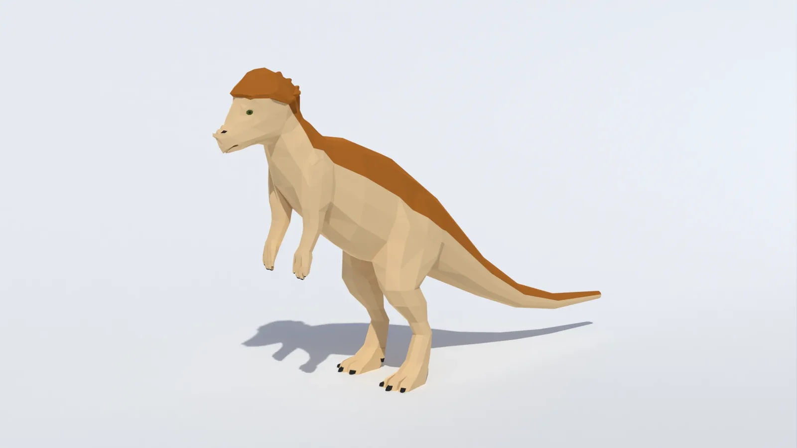 Low Poly Pachycephalosaurus