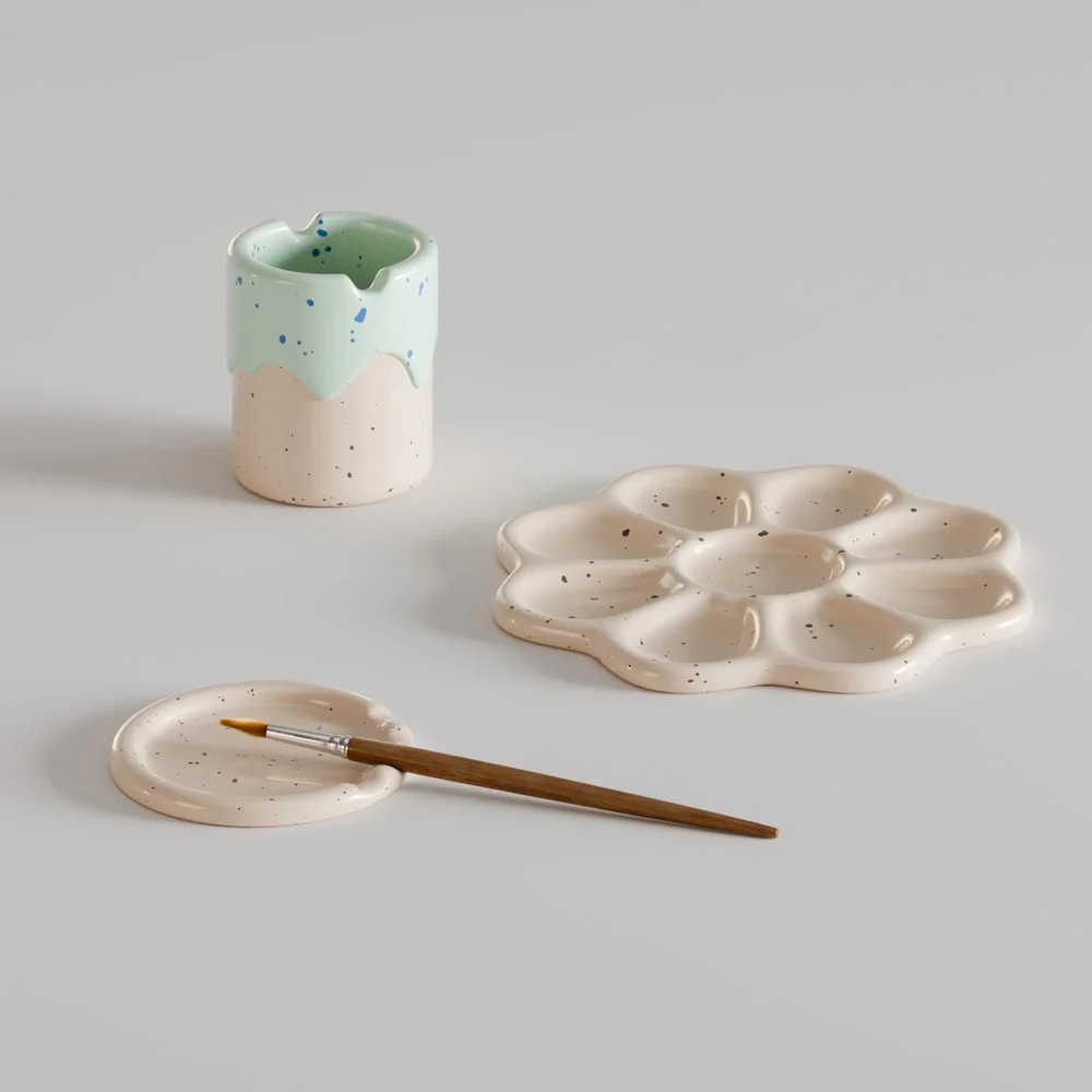 Ceramic Paint Palette