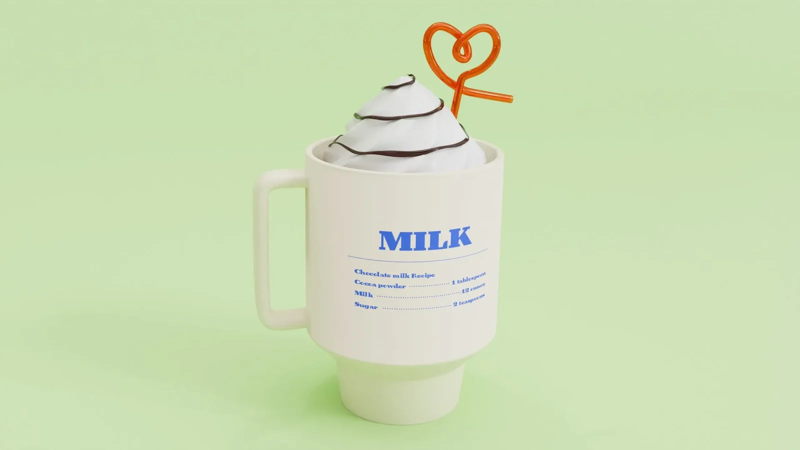 Chocolate Milk In Mug