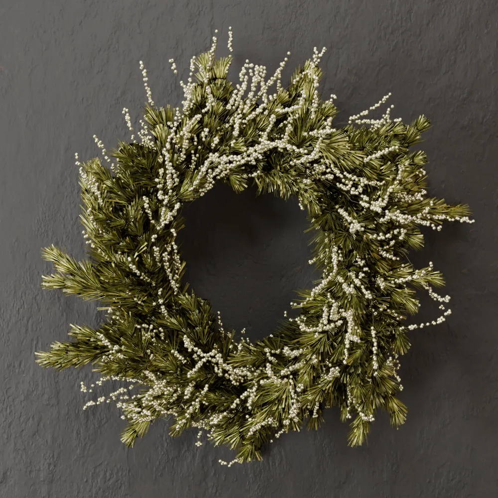 Sj-White Wreath