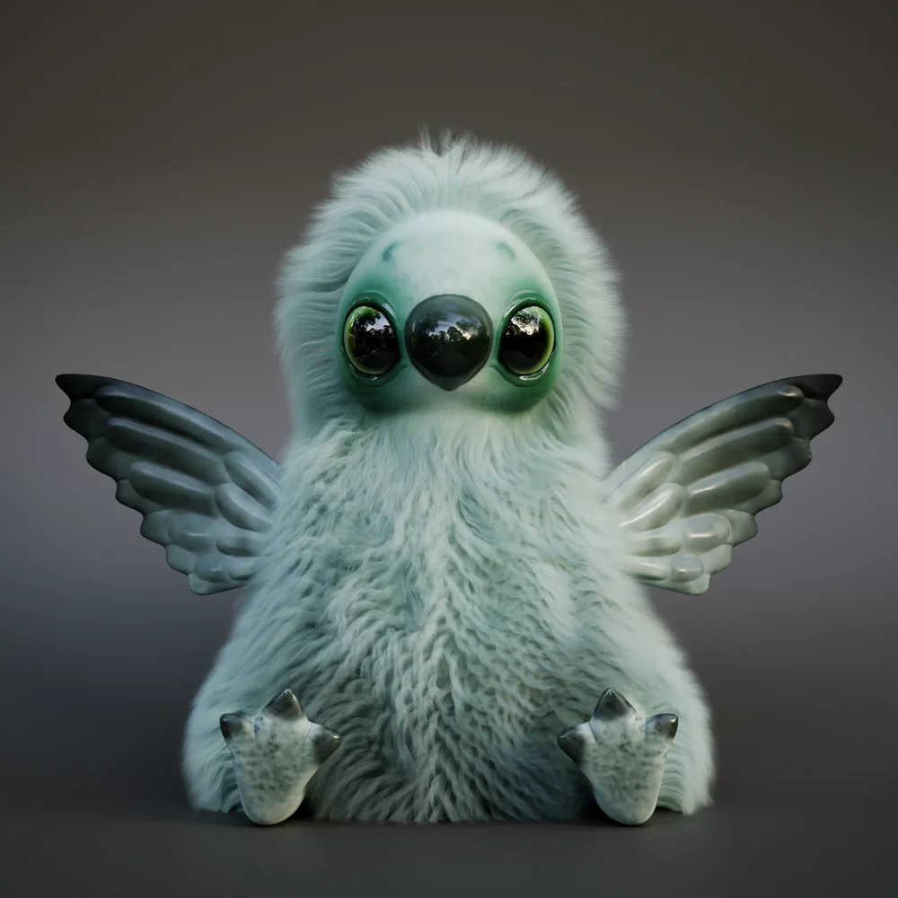 Green Dodo Bird