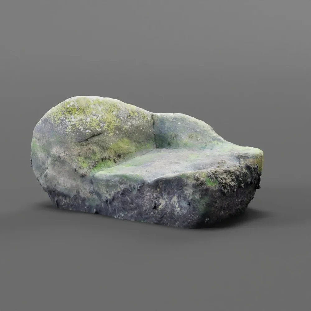 Rock Beach Dark Rounded