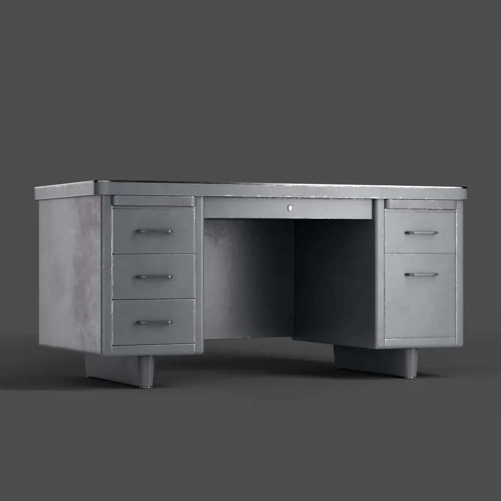 Metal Desk