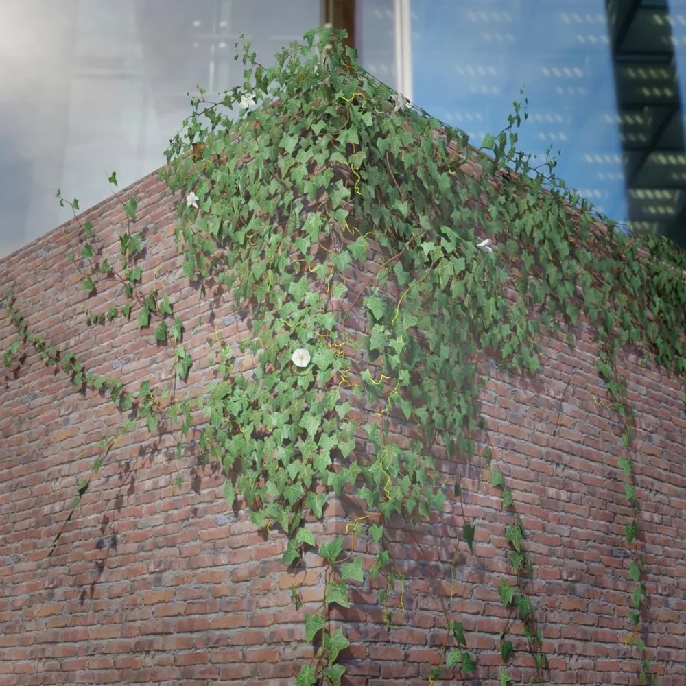 Ivy Creeper Big Wall Corner 01