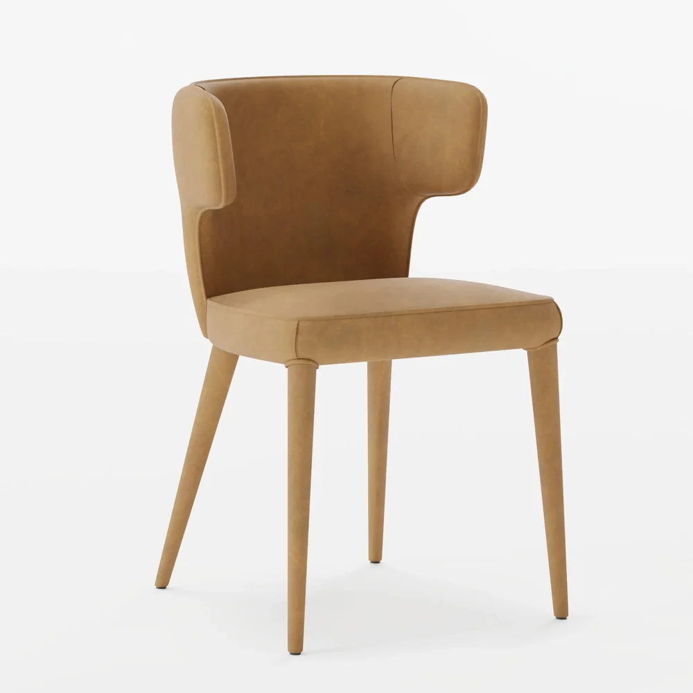 Nicola Wing Dolce Faux Dining Armchair