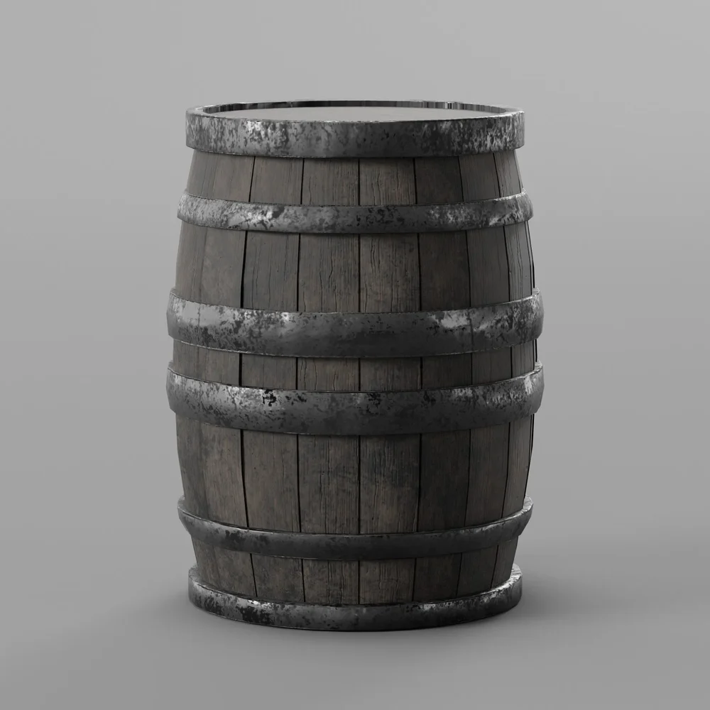 Wooden Barrel